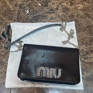Miu Miu black purse